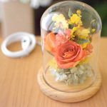 ブーケ・花束の保存:フラワードームランプ