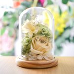 ブーケ・花束の保存:フラワードームランプ