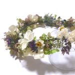 花かんむり(ウェディング用、オーダーメイド)