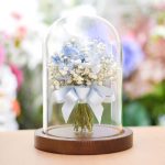 ブーケ・花束の保存:フラワードームランプ