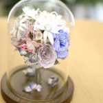 ブーケ・花束の保存:フラワードームランプ