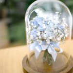 ブーケ・花束の保存:フラワードームランプ