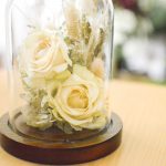 ブーケ・花束の保存：フラワードームランプ