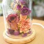 ブーケ・花束の保存:フラワードームランプ
